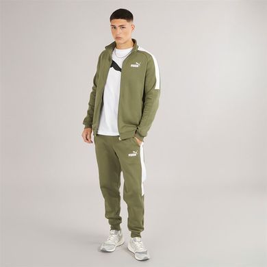 Спортивный флисовый костюм Puma Essentials унисекс Хаки (680726-73 khaki lav25 (XS)