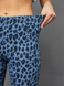 Джинси в леопардовий принт жіночі Calzedonia Темно-синій (modp0467 d-blue (M (38))