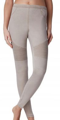 Бежевые джинсы детские на резинке Calzedonia (modp0741 beige (158-170 (12-16 лет))