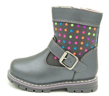Черевики для дівчинки Clibee Сірий (H128 grey (23 (15))