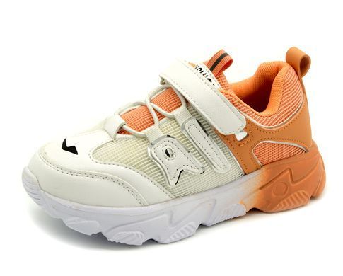 Кроссовки для девочек BBT Kids Белый Оранжевый (H5217-1 white-orange (37 (23 см))