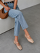 Балетки Мері Джейн з ремінцем Loretta Жіночі Бежевий 36 (23,5 см) (e590 beige)