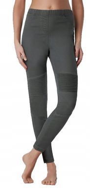 Хакі джинси дитячі на резинці Calzedonia (modp0693 khaki (158-170 (12-16 років))