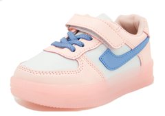 Кроссовки для девочки BBT.kids Бело-розовый (H5256-1 white-pink (26 (15,5 см))