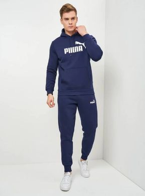 Спортивные штаны, облегающие PUMA Essentials унисекс Синий (586748-06 blue lav25 (XS)