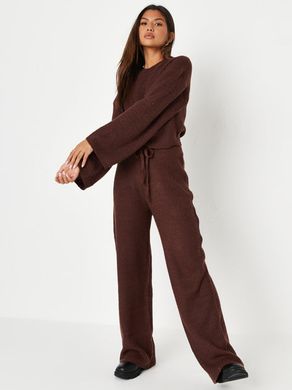 Теплі штани жіночі Missguided Коричневий (k2235369 brown (42)