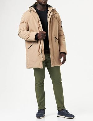 Парка Tom Tailor мужская Бежевый (1032431 beige S)