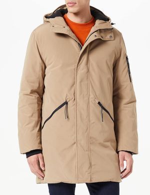 Парка Tom Tailor мужская Бежевый (1032431 beige S)