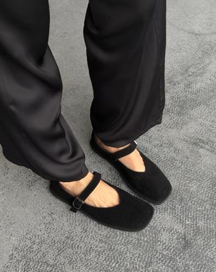 Балетки с ремешком Meideli женские Черный 36 (23,5 см) (wtp0109 black)