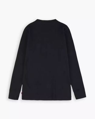 Вафельный лонгслив Термоджерси Levi's&reg; Thermal Tee для мальчика Черный (891 pvu black (92 (2A))