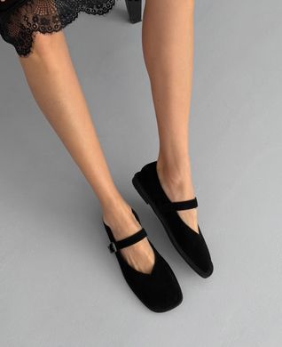 Балетки с ремешком Meideli женские Черный 36 (23,5 см) (wtp0109 black)