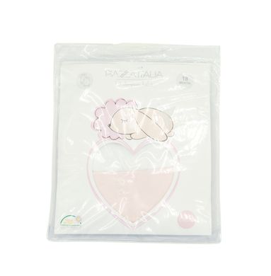 Комплект бавовняних боді 2 шт для дівчинки Piazza Italia Білий, рожевий (PIT1501 91 white, pink (18 мес-86 см)