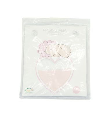 Комплект хлопковых боди 2 шт для девочки Piazza Italia Белый, розовый (PIT1501 91 white, pink (18 мес-86 см)