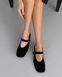 Балетки с ремешком Meideli женские Черный 36 (23,5 см) (wtp0109 black)