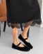 Балетки с ремешком Meideli женские Черный 36 (23,5 см) (wtp0109 black)