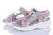 Спортивные босоножки на липучках FDEK Женские Серо-розовый 41 (26 см) (L9233 pink-grey)