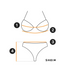 Боди женский Shein Черный (56106 black (1XL (EU46))